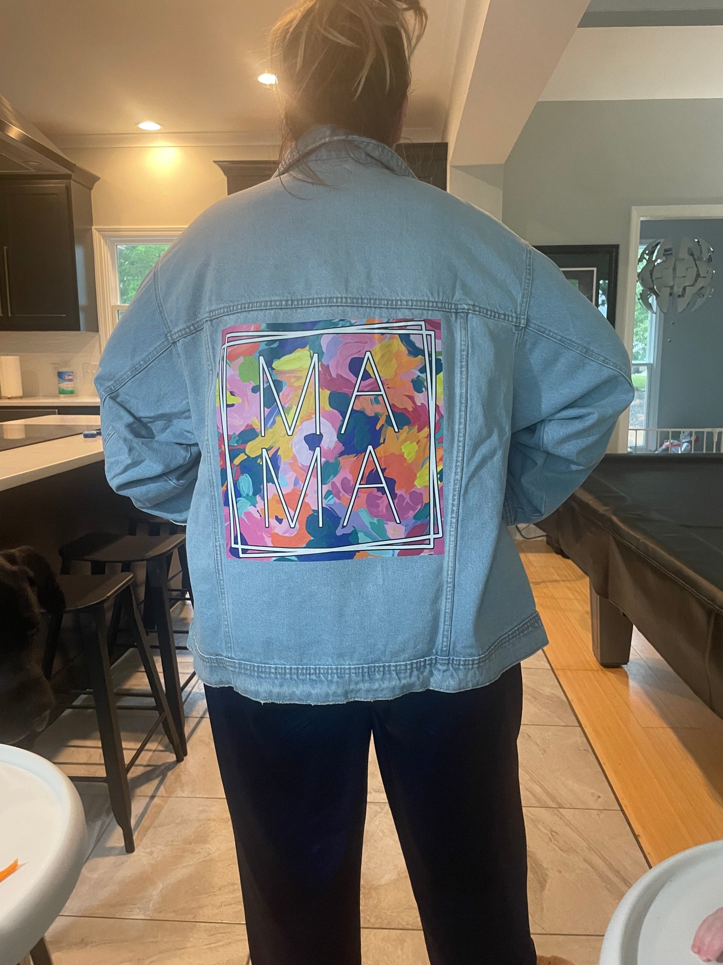 Mama Jean Jacket (Floral)